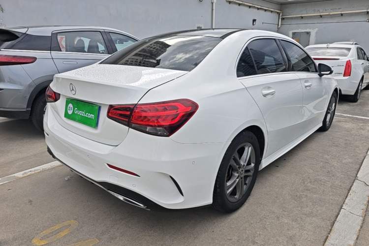 Used Mercedes-Benz A-Class 2021 A 180 L Sport Sedan Rear Right 45 Deg