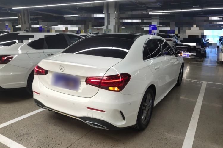 Used Mercedes-Benz A-Class 2021 A 180 L Sport Sedan Rear Right 45 Deg