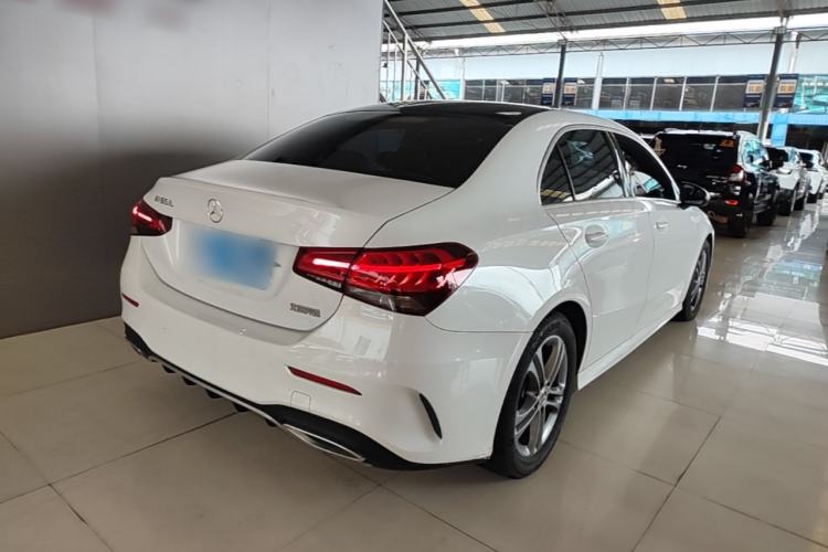 Used Mercedes-Benz A-Class 2021 Restyled A 180 L Sport Sedan Rear Right 45 Deg