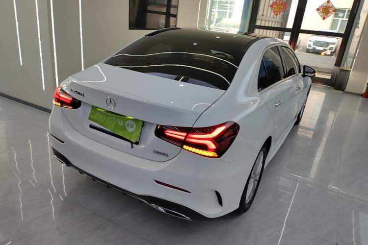 Used Mercedes-Benz A-Class 2021 A 200 L Sport Sedan Fashion Model Rear Right 45 Deg