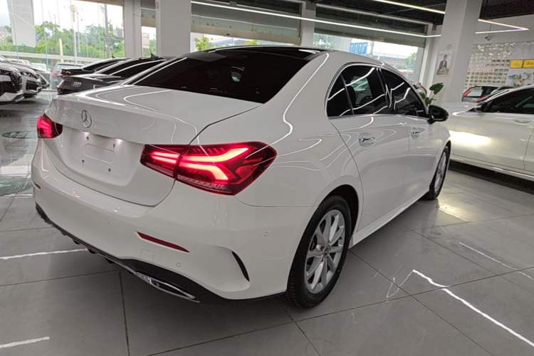 Used Mercedes-Benz A-Class 2021 A 200 L Sport Sedan Fashion Model Rear Right 45 Deg