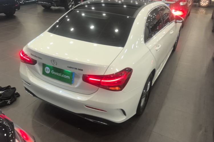 Used Mercedes-Benz A-Class 2021 Restyled A 180 L Sport Sedan Rear Right 45 Deg