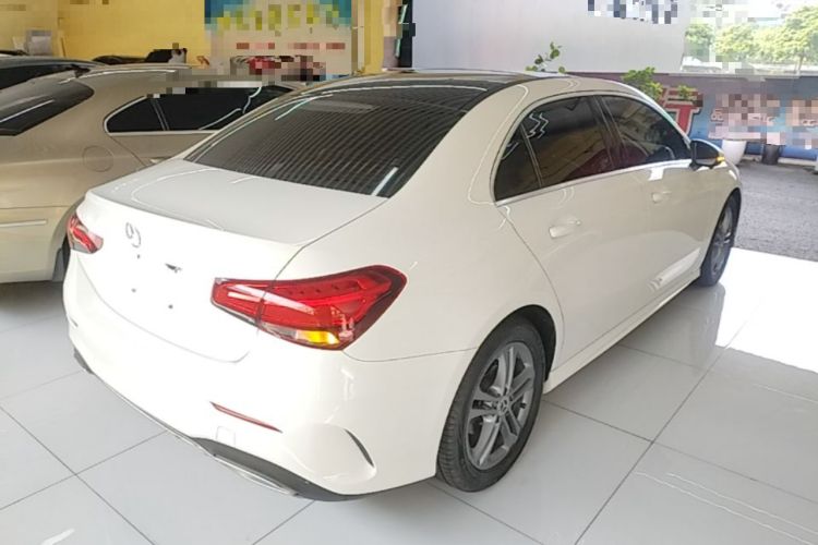 Used Mercedes-Benz A-Class 2021 Restyled A 180 L Sport Sedan Rear Right 45 Deg