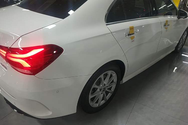 Used Mercedes-Benz A-Class 2021 A 200 L Sport Sedan Dynamic Model Rear Right 45 Deg