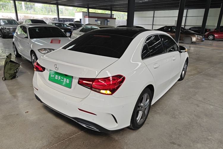 Used Mercedes-Benz A-Class 2021 A 180 L Sport Sedan Rear Right 45 Deg