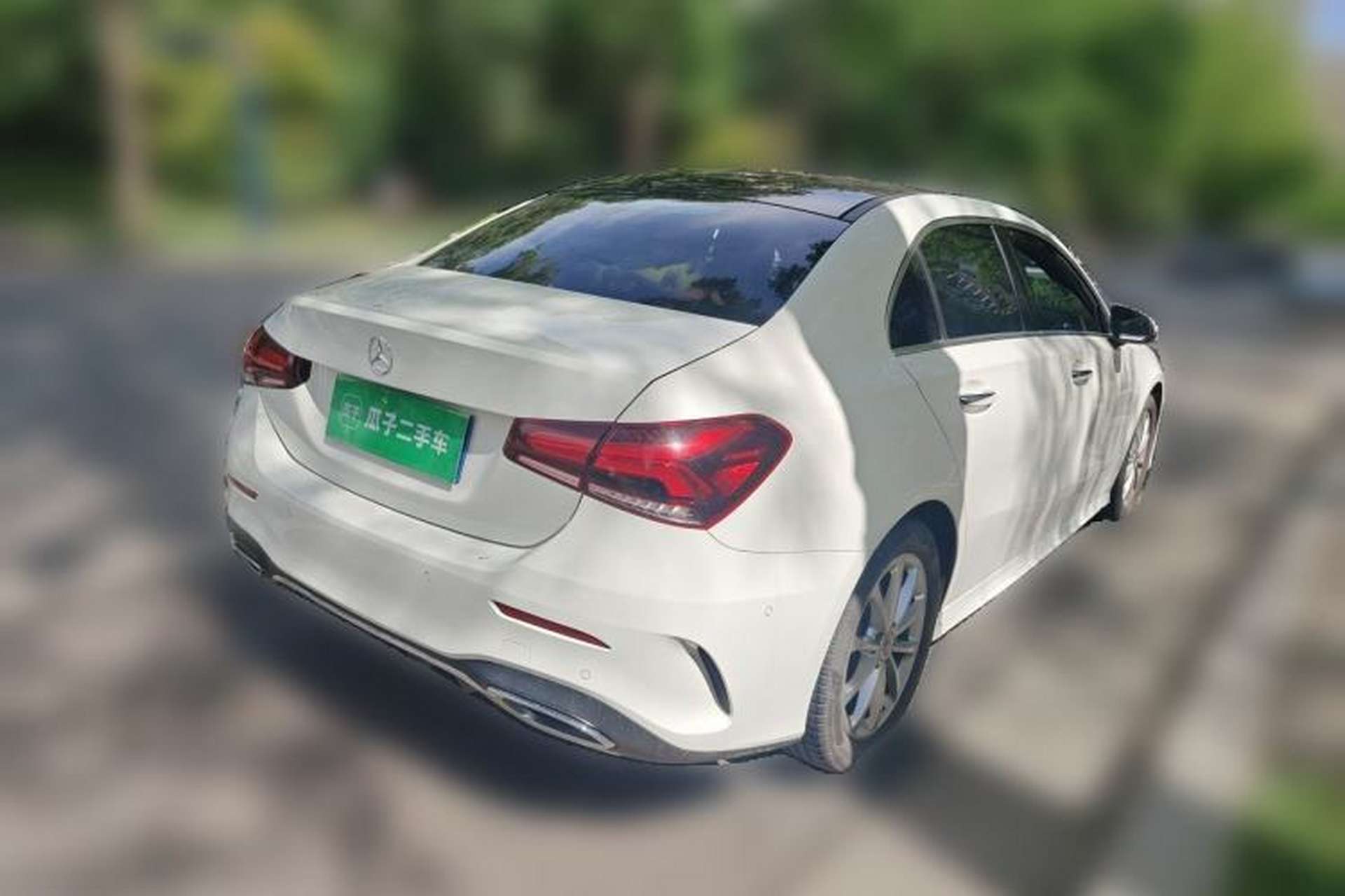 Used Mercedes-Benz A-Class 2021 A 200 L Sport Sedan Dynamic Model Rear Right 45 Deg