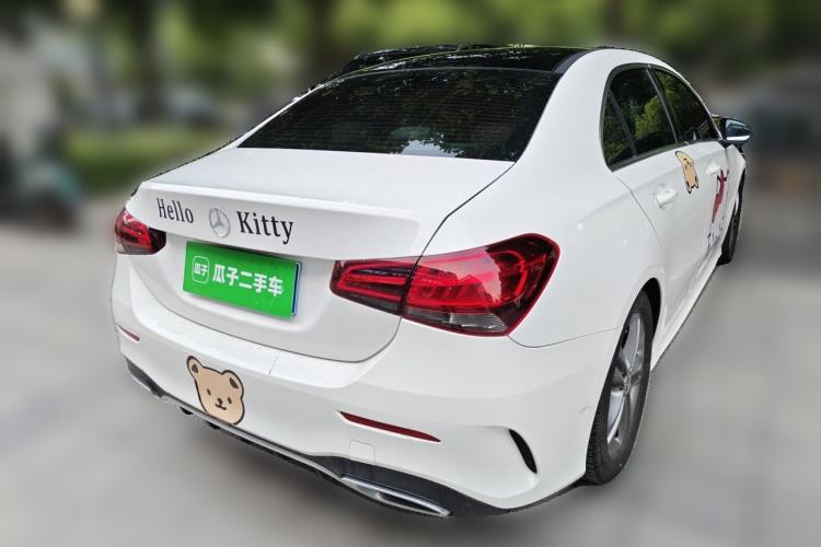 Used Mercedes-Benz A-Class 2021 A 180 L Sport Sedan Rear Right 45 Deg