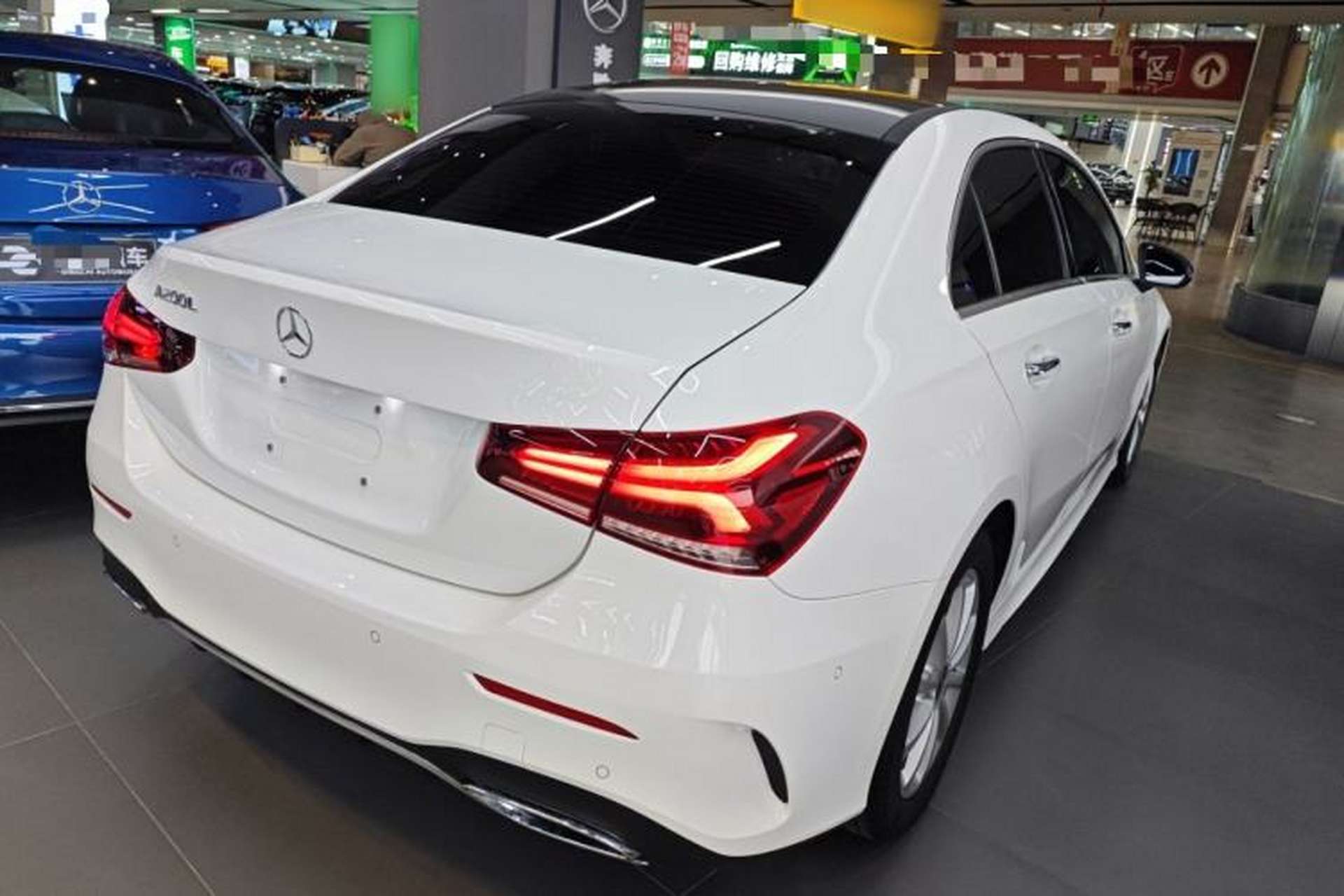 Used Mercedes-Benz A-Class 2021 A 200 L Sport Sedan Fashion Model Rear Right 45 Deg