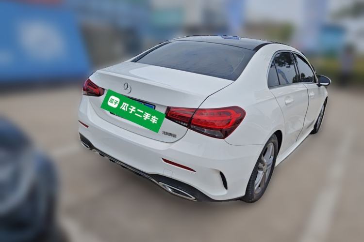 Used Mercedes-Benz A-Class 2021 Restyled A 180 L Sport Sedan Rear Right 45 Deg