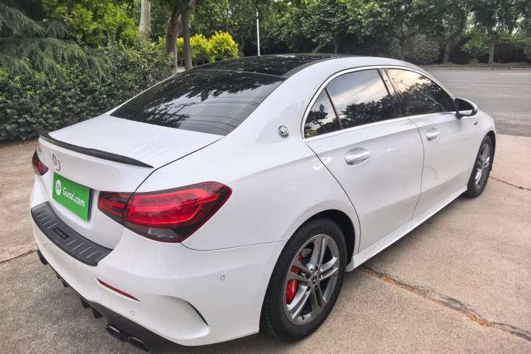 Used Mercedes-Benz A-Class 2021 A 180 L Sport Sedan Rear Right 45 Deg