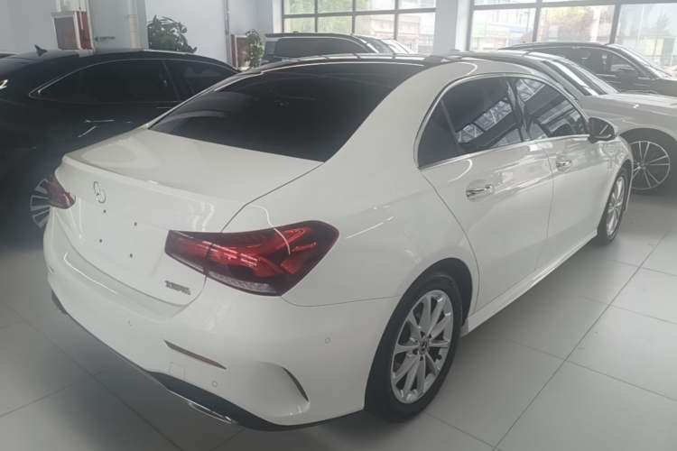 Used Mercedes-Benz A-Class 2021 A 200 L Sport Sedan Dynamic Model Rear Right 45 Deg