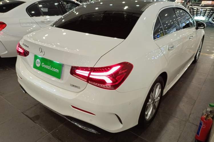 Used Mercedes-Benz A-Class 2021 A 200 L Sport Sedan Dynamic Model Rear Right 45 Deg