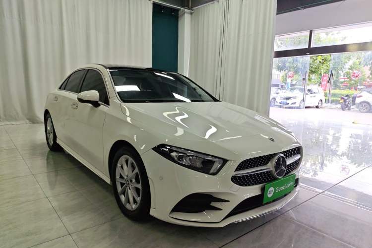 Used Mercedes-Benz A-Class 2021 A 200 L Sport Sedan Dynamic Model Rear Right 45 Deg