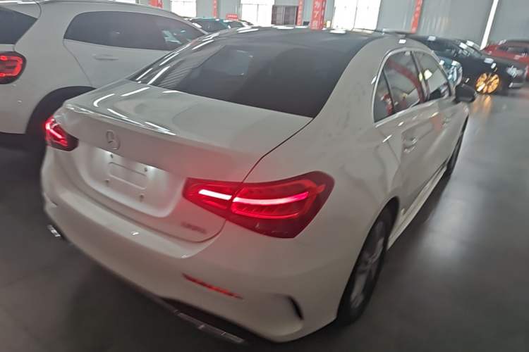 Used Mercedes-Benz A-Class 2021 Restyled A 180 L Sport Sedan Rear Right 45 Deg