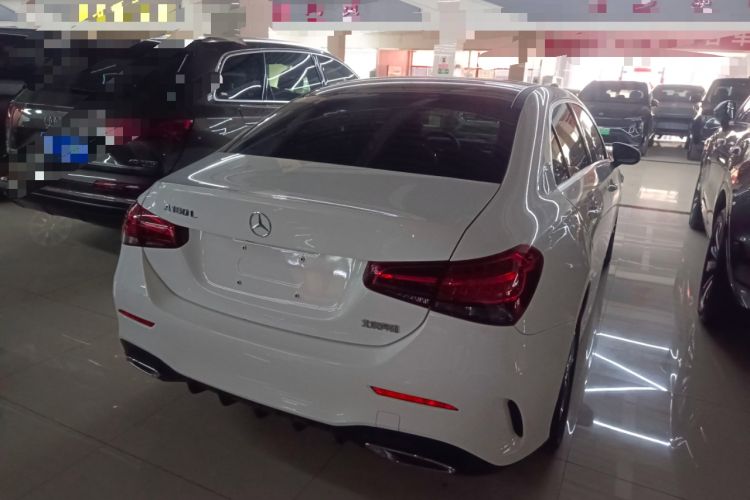 Used Mercedes-Benz A-Class 2021 Restyled A 180 L Sport Sedan Rear Right 45 Deg