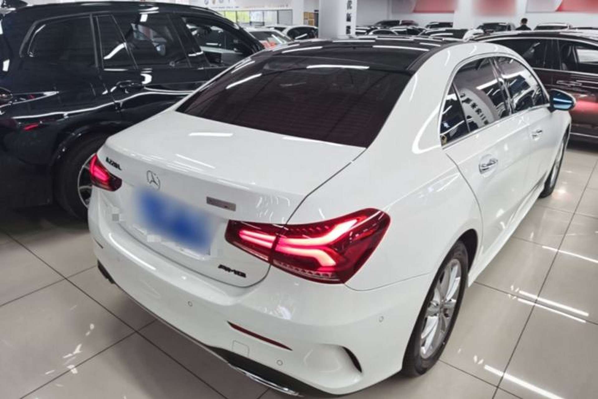 Used Mercedes-Benz A-Class 2021 A 200 L Sport Sedan Fashion Model Rear Right 45 Deg