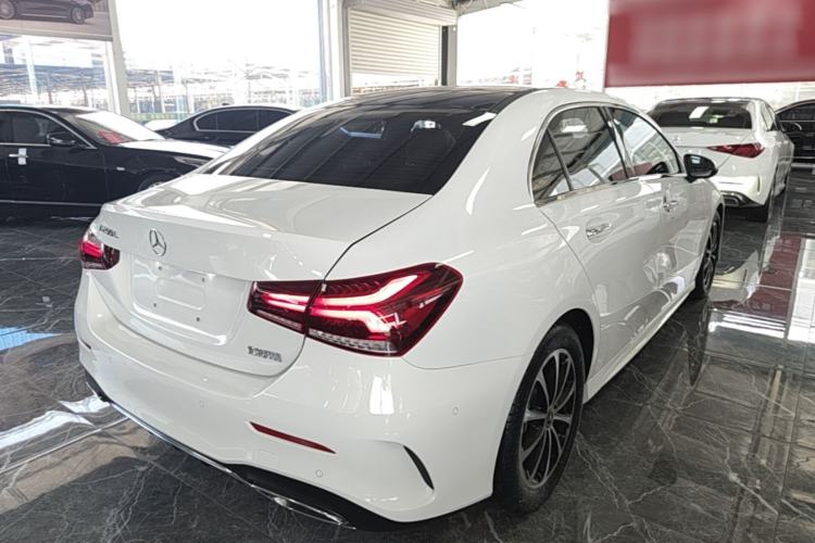 Used Mercedes-Benz A-Class 2021 A 200 L Sport Sedan Dynamic Model Rear Right 45 Deg