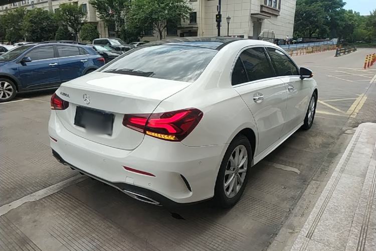Used Mercedes-Benz A-Class 2021 A 200 L Sport Sedan Fashion Model Rear Right 45 Deg