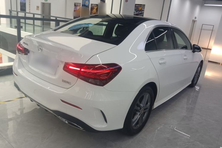 Used Mercedes-Benz A-Class 2021 Restyled A 180 L Sport Sedan Rear Right 45 Deg