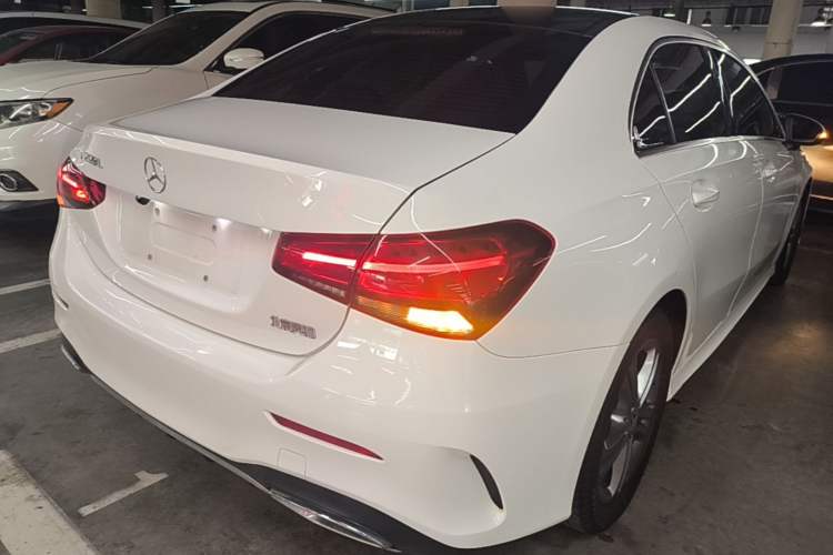 Used Mercedes-Benz A-Class 2021 Restyled A 180 L Sport Sedan Rear Right 45 Deg