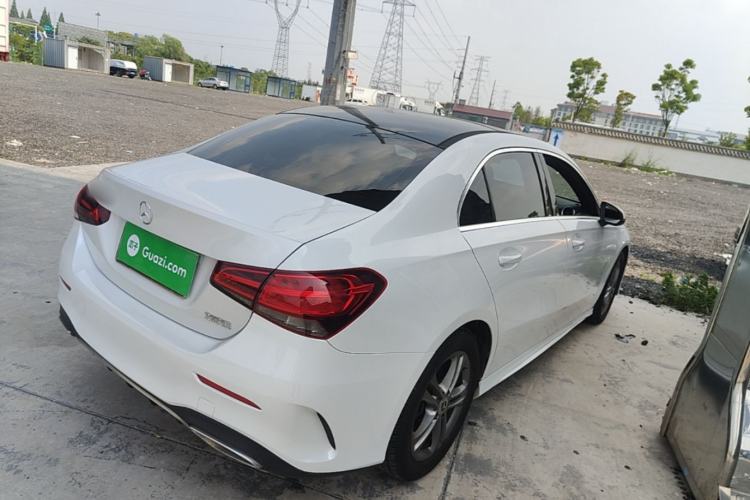 Used Mercedes-Benz A-Class 2021 Restyled A 180 L Sport Sedan Rear Right 45 Deg