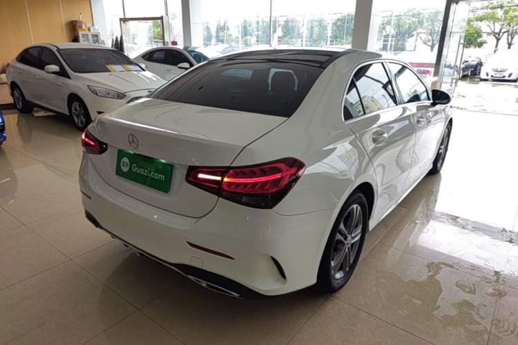 Used Mercedes-Benz A-Class 2021 Restyled A 180 L Sport Sedan Rear Right 45 Deg