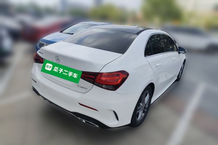 Used Mercedes-Benz A-Class 2021 Restyled A 180 L Sport Sedan Rear Right 45 Deg