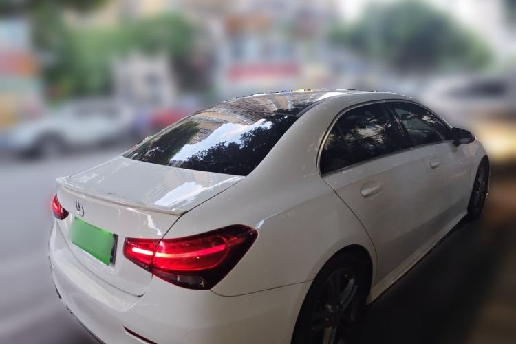 Used Mercedes-Benz A-Class 2021 Restyled A 180 L Sport Sedan Rear Right 45 Deg
