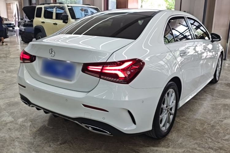 Used Mercedes-Benz A-Class 2021 A 200 L Sport Sedan Dynamic Model Rear Right 45 Deg