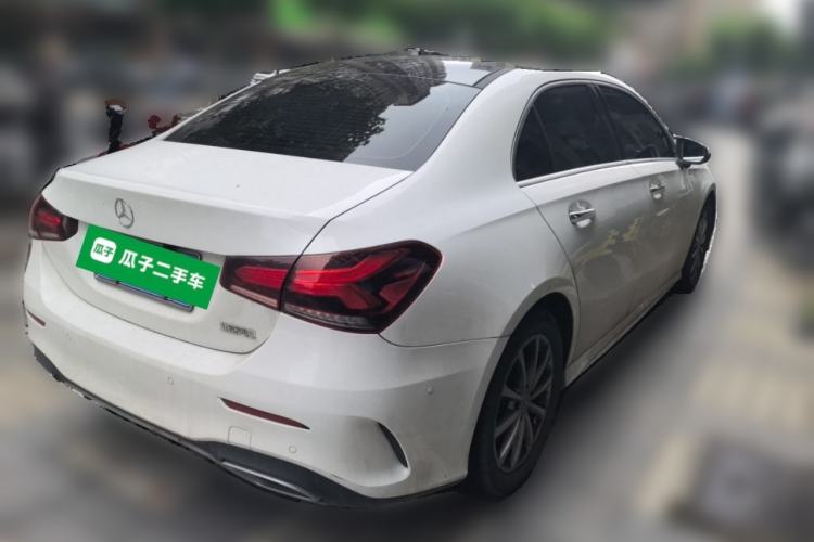 Used Mercedes-Benz A-Class 2021 A 200 L Sport Sedan Dynamic Model Rear Right 45 Deg