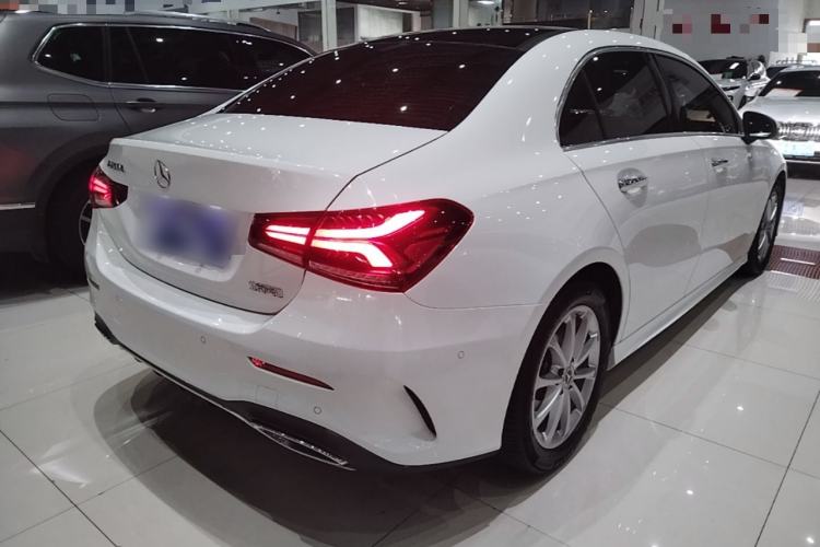 Used Mercedes-Benz A-Class 2021 A 200 L Sport Sedan Dynamic Model Rear Right 45 Deg