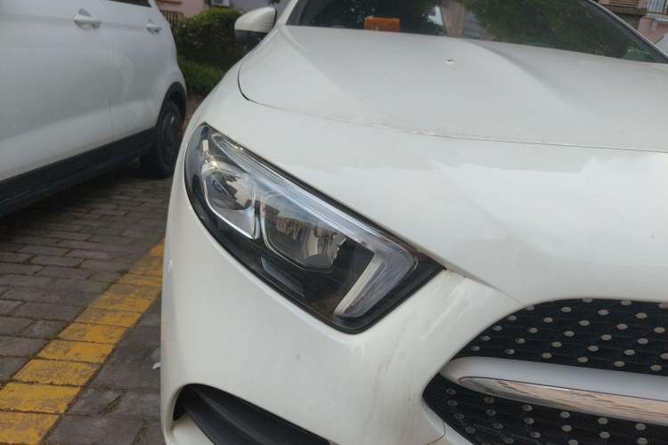 Used Mercedes-Benz A-Class 2021 A 200 L Sport Sedan Fashion Model Right Front Headlight