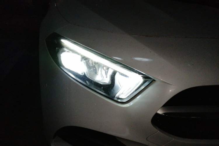 Used Mercedes-Benz A-Class 2021 A 200 L Sport Sedan Dynamic Model Right Front Headlight