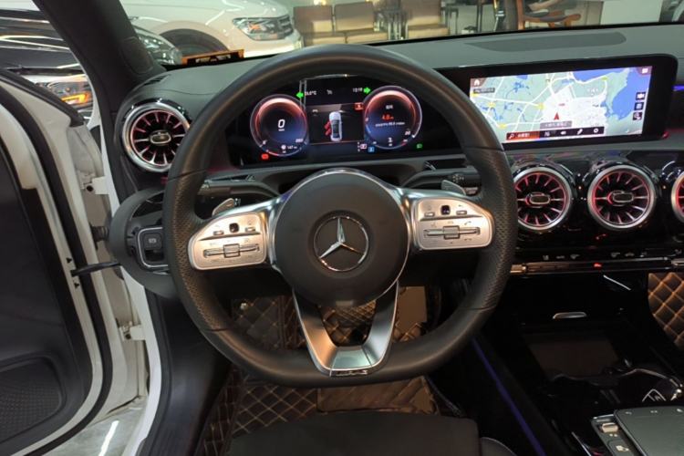 Used Mercedes-Benz A-Class 2021 A 200 L Sport Sedan Fashion Model Steering Wheel