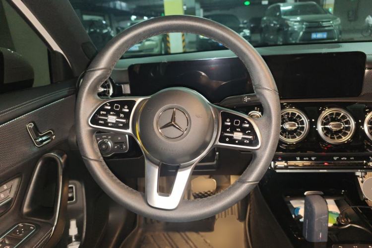 Used Mercedes-Benz A-Class 2021 A 180 L Sport Sedan Steering Wheel