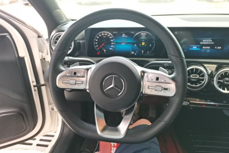 Used Mercedes-Benz A-Class 2021 A 200 L Sport Sedan Fashion Model Steering Wheel