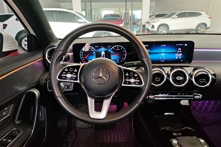 Used Mercedes-Benz A-Class 2021 A 180 L Sport Sedan Steering Wheel