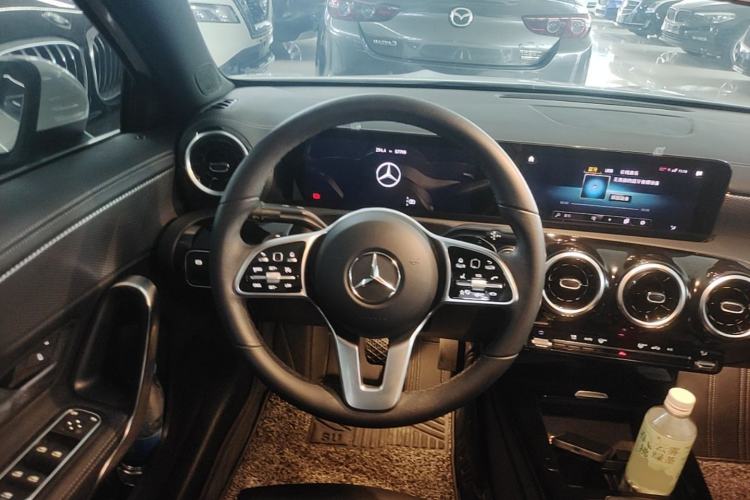 Used Mercedes-Benz A-Class 2021 A 180 L Sport Sedan Steering Wheel