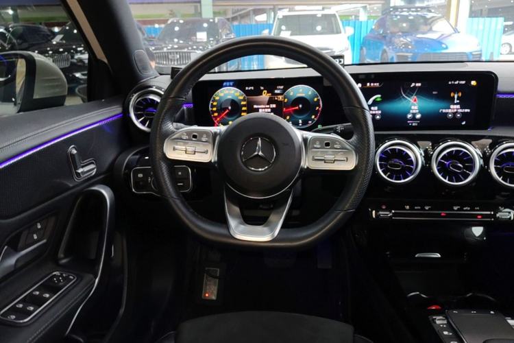Used Mercedes-Benz A-Class 2021 A 200 L Sport Sedan Fashion Model Steering Wheel