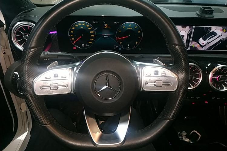 Used Mercedes-Benz A-Class 2021 A 200 L Sport Sedan Fashion Model Steering Wheel