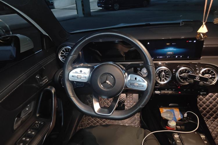 Used Mercedes-Benz A-Class 2021 A 200 L Sport Sedan Fashion Model Steering Wheel