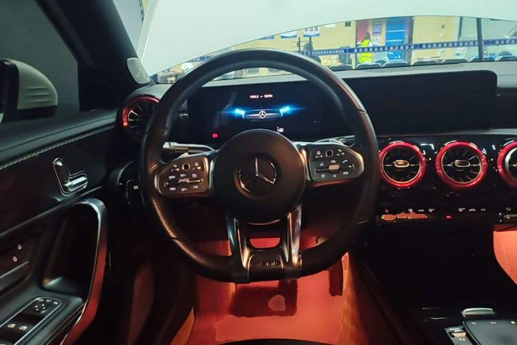 Used Mercedes-Benz A-Class 2021 A 200 L Sport Sedan Fashion Model Steering Wheel
