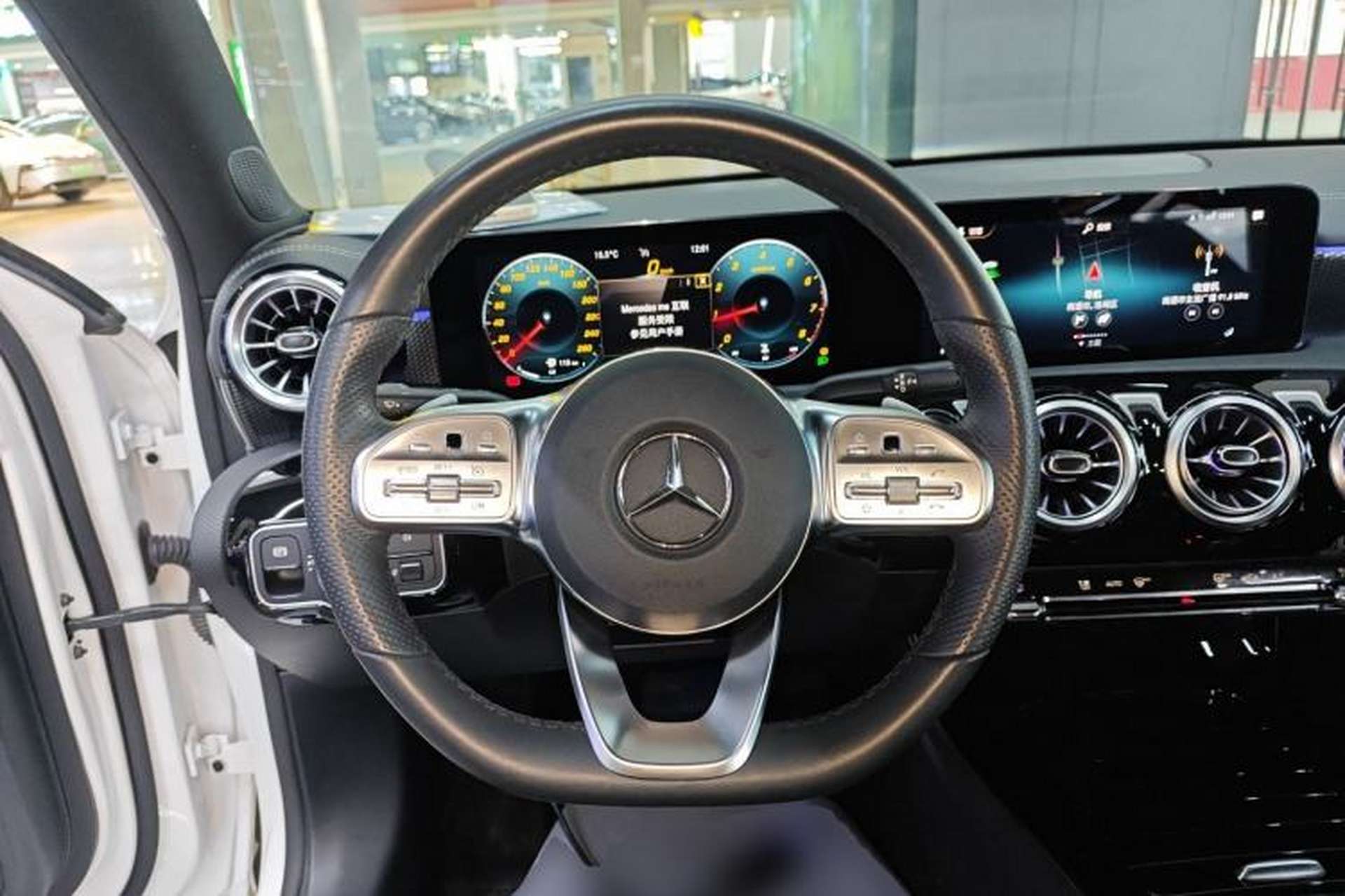 Used Mercedes-Benz A-Class 2021 A 200 L Sport Sedan Fashion Model Steering Wheel