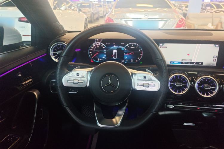 Used Mercedes-Benz A-Class 2021 A 200 L Sport Sedan Fashion Model Steering Wheel