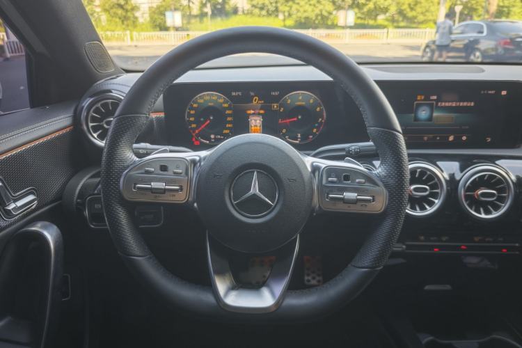 Used Mercedes-Benz A-Class 2021 A 200 L Sport Sedan Fashion Model Steering Wheel