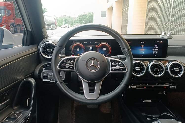 Used Mercedes-Benz A-Class 2021 A 180 L Sport Sedan Steering Wheel