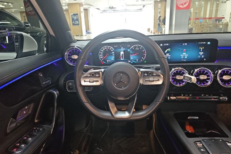 Used Mercedes-Benz A-Class 2021 A 200 L Sport Sedan Fashion Model Steering Wheel