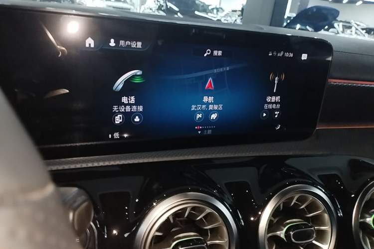 Used Mercedes-Benz A-Class 2022 Revised Version A 200 L Sport Sedan Fashionable Style Audio And AC Panel