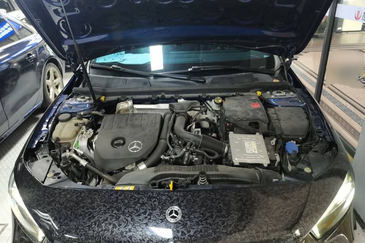 Used Mercedes-Benz A-Class 2022 Restyled A 200 L Sport Sedan Fashion Version Engine Bay