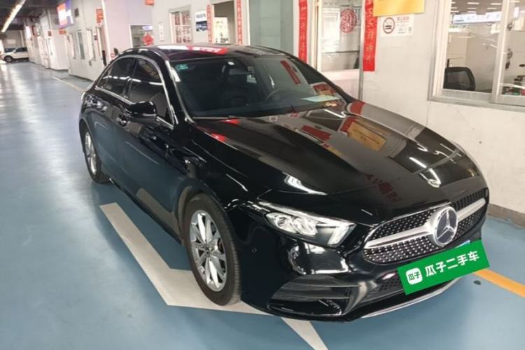 Used Mercedes-Benz A-Class 2022 Restyled A 200 L Sport Sedan Fashion Version Front Right 45 Deg